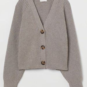 Rib Knit Cardigan